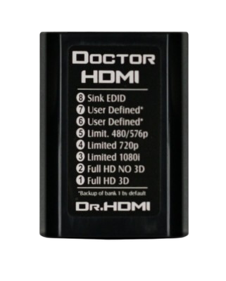 Pregled bank Dr HDMI, od 1 Full HD 3D do 8 Sink EDID